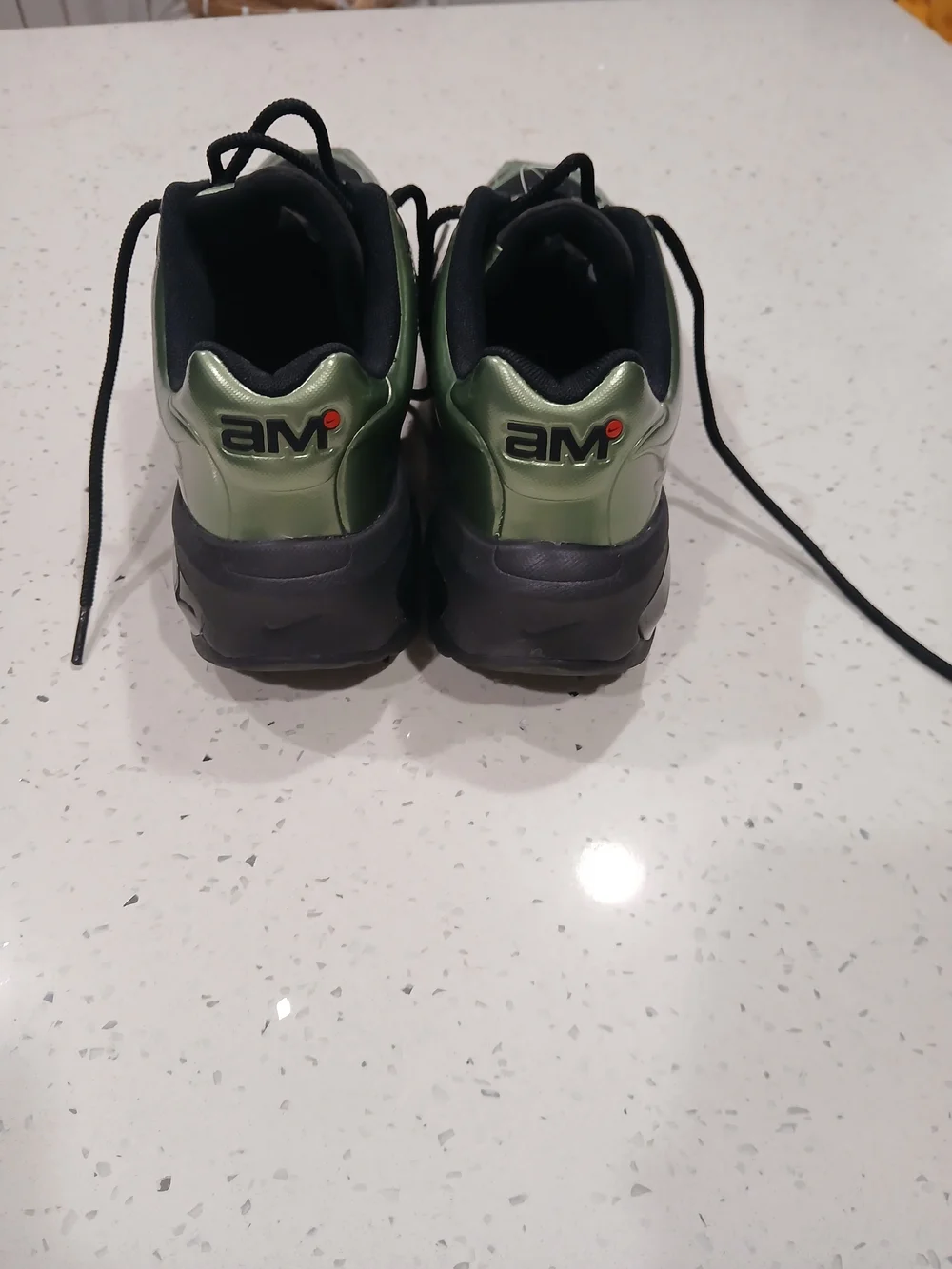 Size 9 - Nike Air Max Muse Metallic Oil Green W